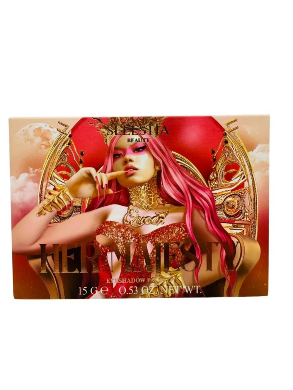 Her Majesty Eyeshadow Palette With 12 Richly Pigmented Shades 15g